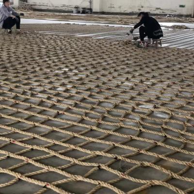 China Redes de carga de seguridad de 3 hebras personalizadas para puertos o buques en venta