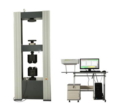 China Test Mechanical Properties Dual Control System Computer Control Digital Display Electronic Materials Testing Machine Price for sale