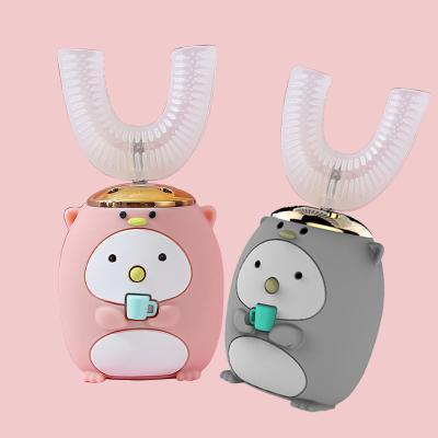 China Personal Care Automobile 360 U Sonic Kids Electric Toothbrush Battery Powered Soft Shape for sale
