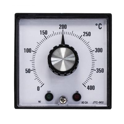China 0~400 pointer temperature controller AC220V/110V mechanical knob thermostat JTC-902 for sale