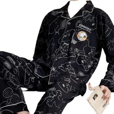 China Anti-pilling Household 100% Polyester knitted Plaid Men mens pajamas for sale