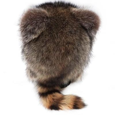 China Fashion\comfortable\durable One Size simple Popular classic manufacturer wholesale price winter real fur hats for sale