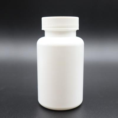 China Recyclable Pharmaceutical Empty Round Pill Bottles Medicine Packaging Bottle With Wide Mouth for sale
