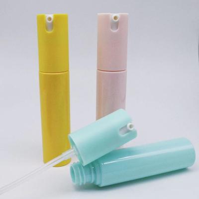 China Cosmetic Spray Mist Bottle Custom Prints Empty Plastic Bottle Wholesale Good Mist 30ml 50ml for sale