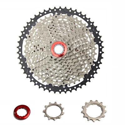 China 2021 Hot Sale Stainless Steel MTB Accessories Lightweight Bike Drop Out 10 Speed 42/46/50T Bicycle Sprocket Bicycle Cassette for sale