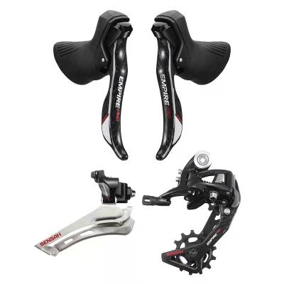 China EMPIRE 2x12 Speed PRO Rear Derailleur Aluminum Alloy SENSAH Carbon Fiber Carbon Road Aluminum Alloy Shift groupset for sale