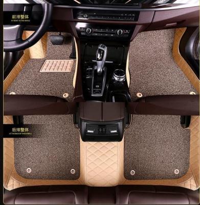 China All-season Protection Factory Wholesale Automotive Interior Car Mats Multicolor Business Double layer 5d car floor foot mats for sale