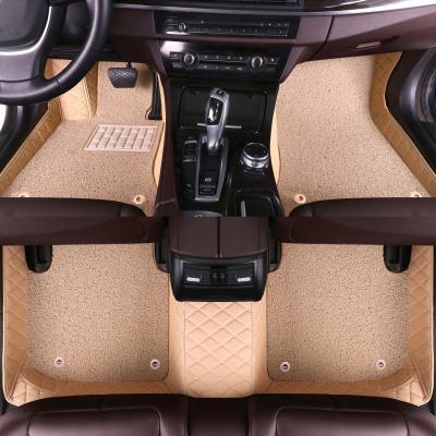 China Easy Cleaned Factory Customization Automotive Interior Car Mats Special Beige Floor 7d car floor mats for sale
