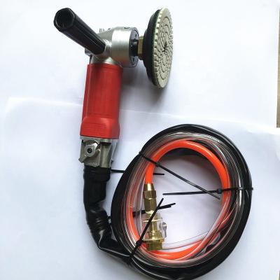 China Pneumatic Tools 4 Inch Variable Speed Marble Granite Pneumatic Air Wet Polisher for sale