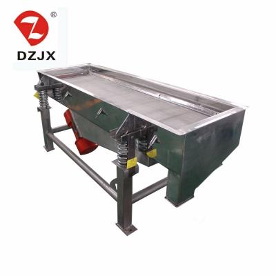 Chine Advertising Company DZJX Rectangle Vibrating Screen / Linear Vibrating Screen For Granule Powder à vendre