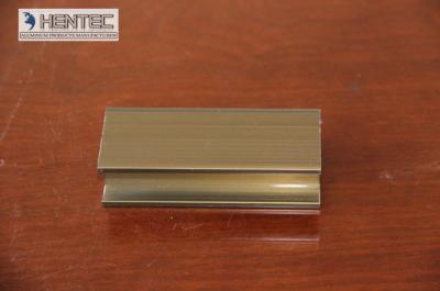 China El bronce, negro, puerta de aluminio de oro perfila a OEM 6063 - T5, 6061 - T6 en venta