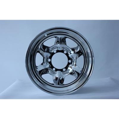 China SUV 4x4/car trailer factory direct sale 16x6 6x139.7 offroad steel wheels rims wheel 4x4 car rims for sale
