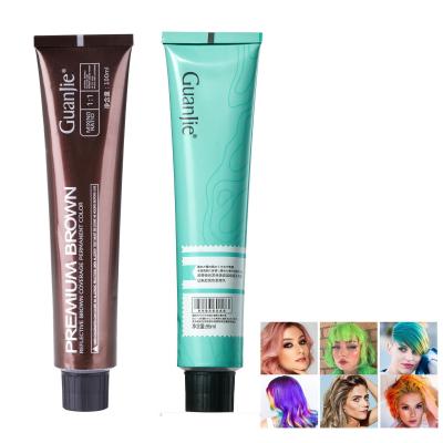 Китай Частный бренд Hair Color Cream постоянный органический краситель волос с многоцветным настройкой продается