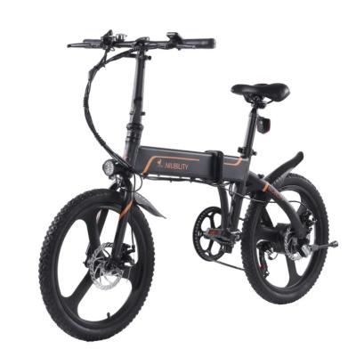 China Aluminum Alloy Russia Warehouse Stock Niubility B20 20 Inch 10.4Ah Shimano Variable Speed Mountain Folding Electric Bicycle for sale