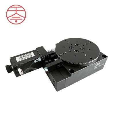 China Construction works Hot Selling 4th Axis CNC Silver Rotary Table Precision Hollow Rotary Table Hollow Turntable for sale