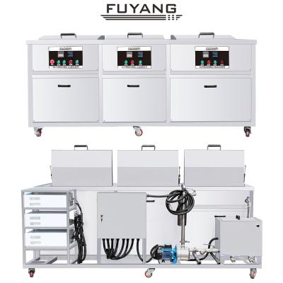 China SUS304 96L Industrial Ultrasonic Cleaning Equipment Washer With Rinsing / Filter / Dryer for sale