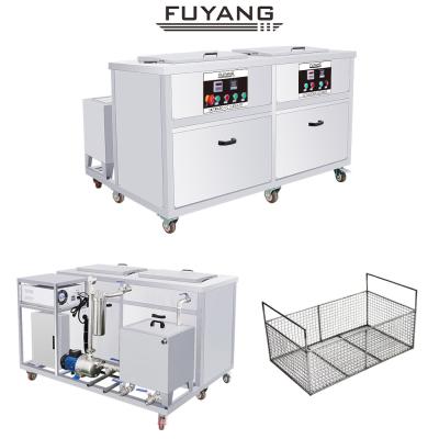China Double Tanks 40khz Engine Ultrasonic Cleaner Industrial For Machine Parts Can be customized for sale