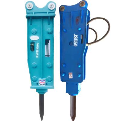 China Hot Stone Breaker Construction/Demolition Machinery New Product Sales JBB-50 Hydraulic Piling Hammers Chisel 100 Mm Hydraulic Breaker for sale