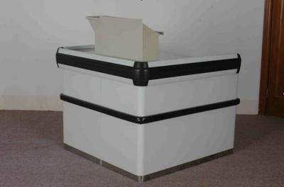 China Anti Slip Grocery Checkout Counter , Modern Retail Checkout Counters White Color for sale