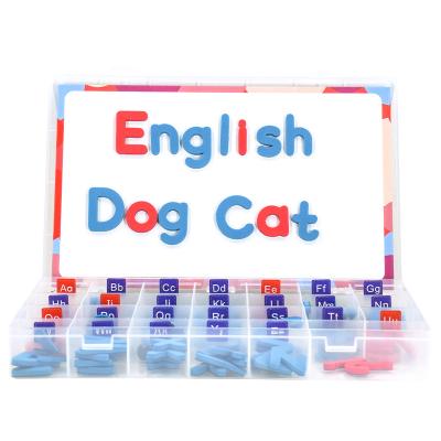 China CIAI Hot Selling Eva Foam English Letter Magnet Educational Toys Magnetic Alphabet Red And Blue Board Each Other For Kids Learning Toy for sale