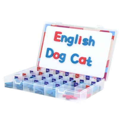 China CIAI Hot Selling Eva Foam English Letter Magnet Educational Toys Magnetic Alphabet Red And Blue Board Each Other For Kids Learning Toy for sale