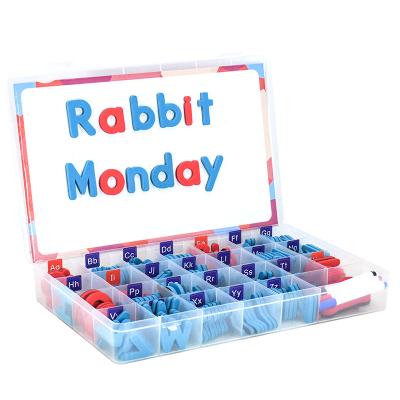 China CIAI Hot Selling Eva Foam English Letter Magnet Educational Toys Magnetic Alphabet Red And Blue Board Each Other For Kids Learning Toy for sale