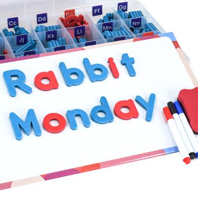 China CIAI Hot Selling Eva Foam English Letter Magnet Educational Toys Magnetic Alphabet Red And Blue Board Each Other For Kids Learning Toy for sale