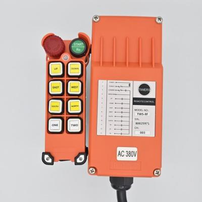 중국 세륨 승인된 산업 머리 위 기중기 무선 원격 제어 AC380V 판매용