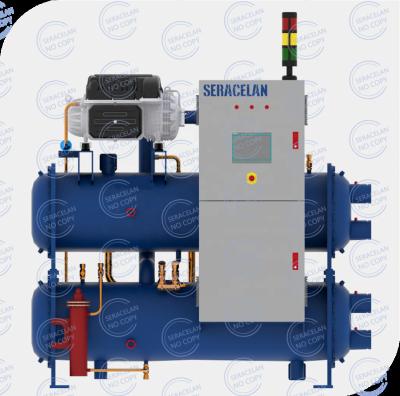 China SERACELAN Commercial High Temperature Oil Free Magnetic Heat Pump Variable Speed Centrifugal Combined Cooling And Heating for sale