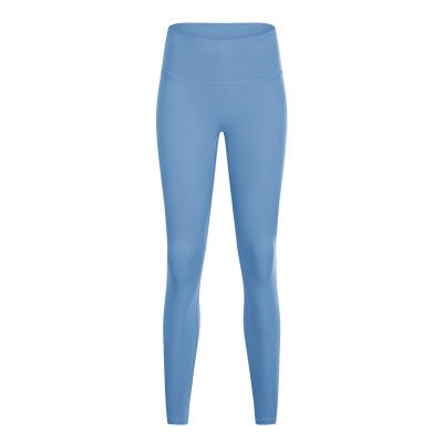 China Breathable Soft Yoga Pants High Waist Sanded Yoga Fitness Gaiters Cropped Fitness Sports Hip-lifting Pants for sale