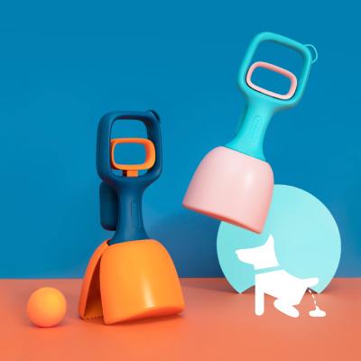 China Pooper Scooper Walking Dog Viable Small Poop Scooper for sale