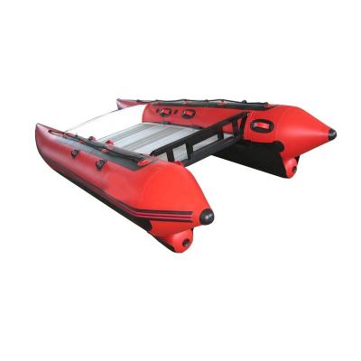 China 2022 Recreation High Performance Aluminum Or Plywood Floor Boats /Racing High Speed Boat / Speed Cat for sale