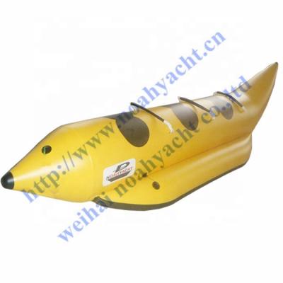 China 0.9mm 1.2mm PVC Fly Fish Trigger Banana Boat Inflatable Banana Boat 0.9mm / 1.2mm PVC for sale