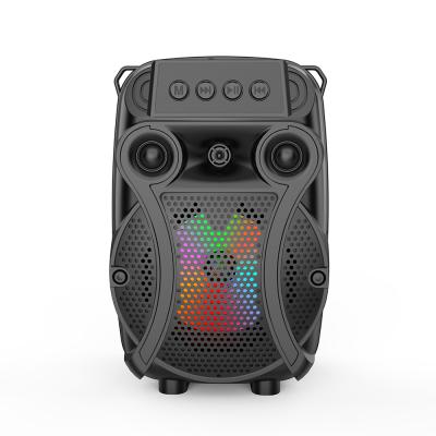 China 2021 New ZQS 1429 zqs-1429 phone function 4 inch wireless bluetooth speaker subwoofer connection tws loudspeaker with microphone karaoke for sale