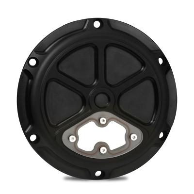 China Black Iron 2004-2017 Derby Cover For Harley Sportster XL883 XL1200 XR Holes Clarity CNC 6 Iron 883 XL883N 09-19 XR1200X for sale