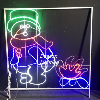 China animated christmas snowman led decoration for sale