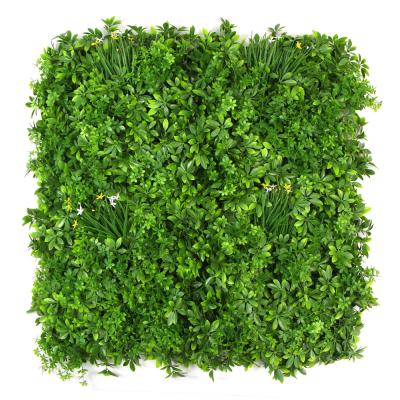 China New Design Factory Sale Artificial Green Plant Wall System Outdoor Decorative Panel Vertical Garden for sale
