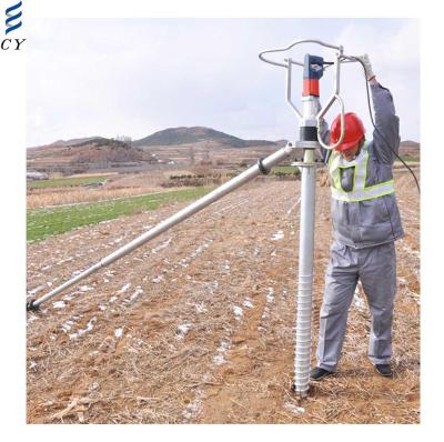 China Electric Solar Ground Screw Machine for sale