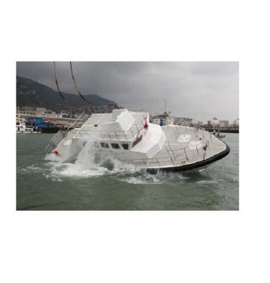 China Grandsea 55ft Aluminum Sea Patrol Rescue Boat Coast Guard Speed Boat For Sale for sale