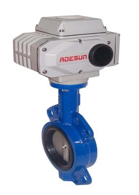 중국 DN50mm-800mm ((2''-32'') Pneumatic 액추에이터 작동 나비 밸브 2 차원 나비 밸브 판매용