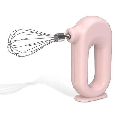 China Mini Rechargeable Portable Usb Cordless Cordless Portable Mini Rechargeable Manual Speed Scarlet Egg Hand Blender Electric Blender for sale