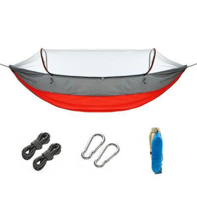 China Wholesale Durable Outdoor 2 Hammock , Outdoor Camping Person Hamock Hammock With Mosquito Net for sale