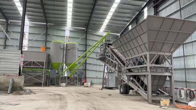 China Transportable Portable Mini Mobile Concrete Plant Batching Machine Ready Mix for sale