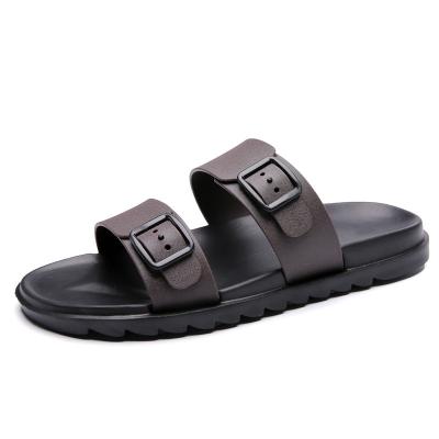 China Men Anti-skid Anti-slippery Flip Flops Men Beach Shoes Simple Design for sale