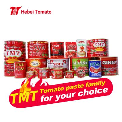 China Hot Sale Different Size Canned Tomato Paste Brix 28-30% Best Taste From Popular Supplier for sale