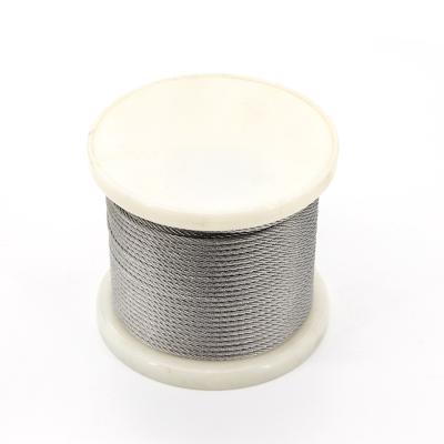 China 7*7 6*7+IWS 3mm cuerda de alambre de acero inoxidable para la industria y la máquina en venta