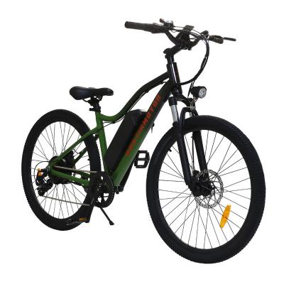 China Aluminum Electric Bike Factory Supply 7 Speed Mountain Bike 36V 10.4Ah 350W Lithium Battery Frame Fast Speed Aluminum Electric Bicycle for sale