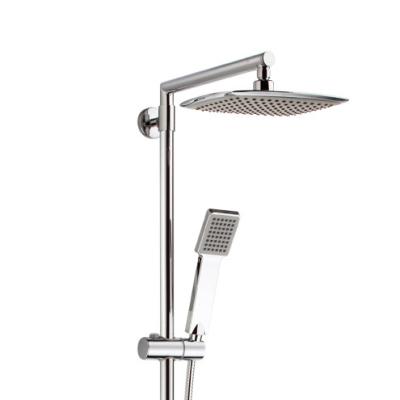 China With sliding bar 2020 year new design bathroom bath rain shower column set for sale