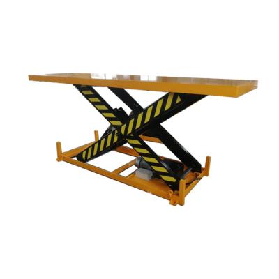 China Easy Operation Safety Convenience Hydraulic Lift Platform Electric Stationary Scissor Lift Table for sale