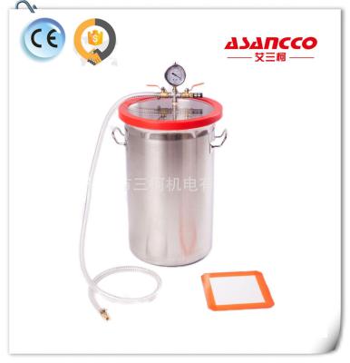 China vacuum degassing especially big vacuum chamber degassing vacuum chamber ZK-45 7gallon chamber for resin degassing for sale